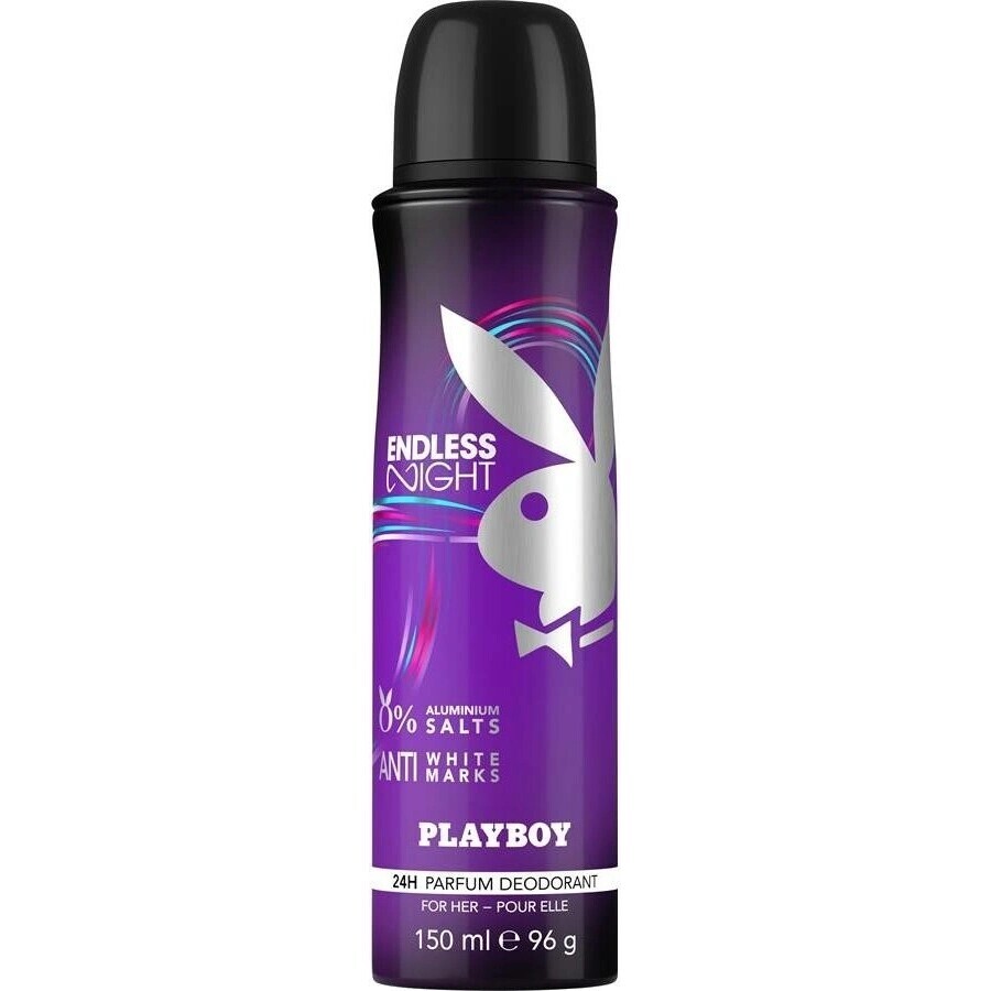 Playboy Eindeloze Nacht Voor Haar Deo 150ml 1×150ml, deodorant