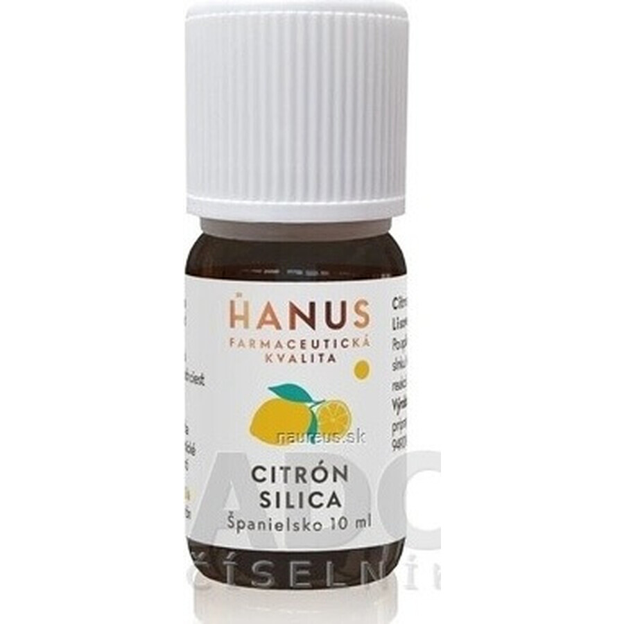 HANUS SILICA CITRONUM 1×10 ml, huile essentielle