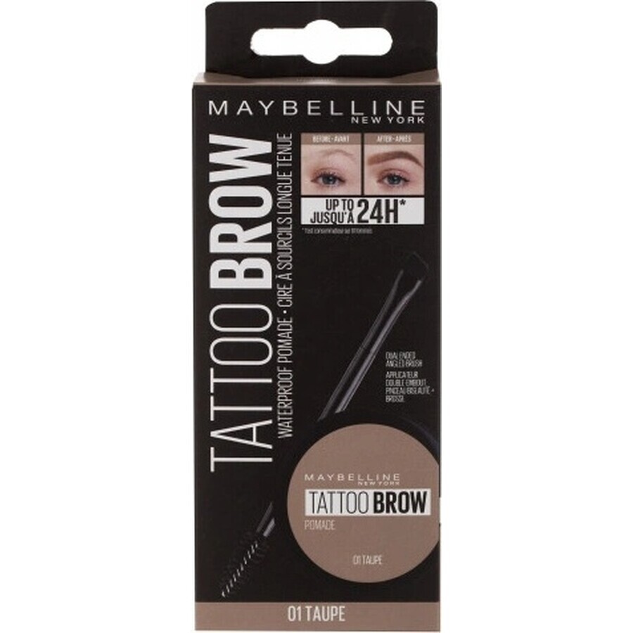 Maybelline Brow Pomade Pot Taupe 1×6,6 g, pomada para cejas