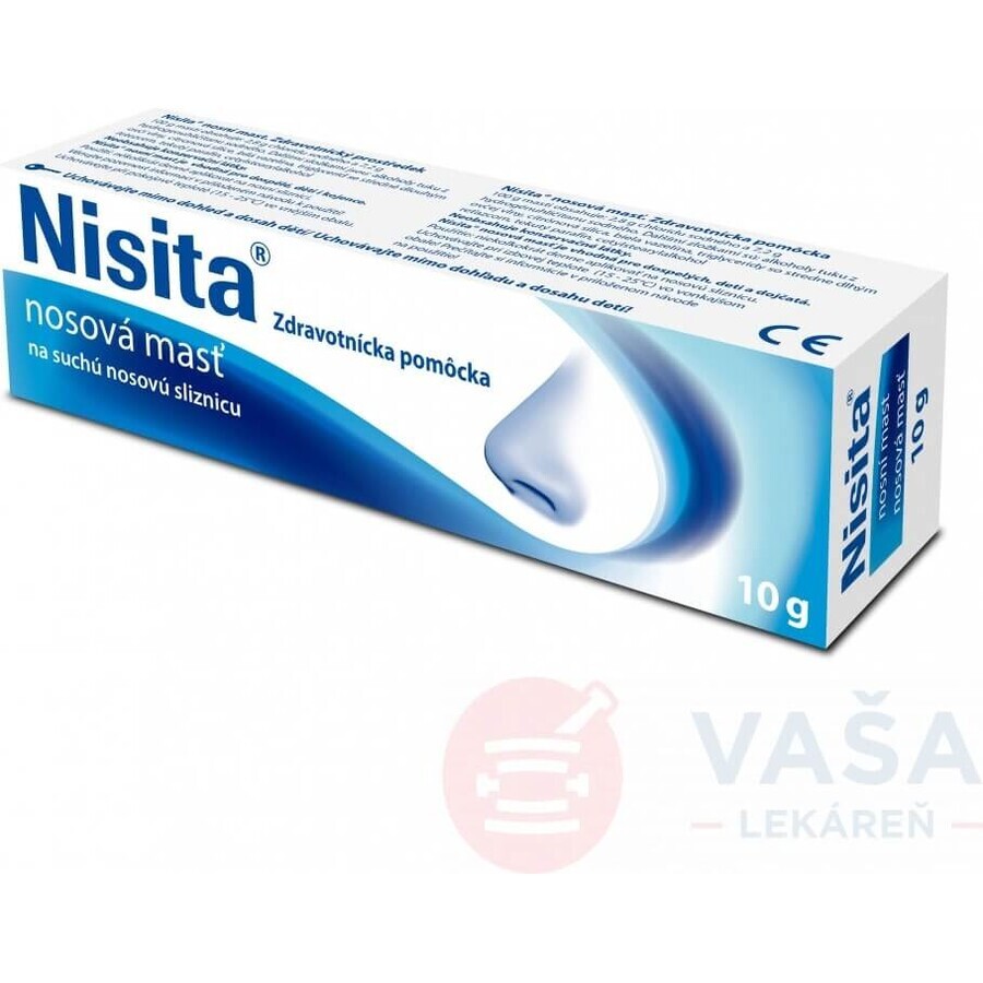 Nisita pommade nasale 1×10 g, pommade nasale