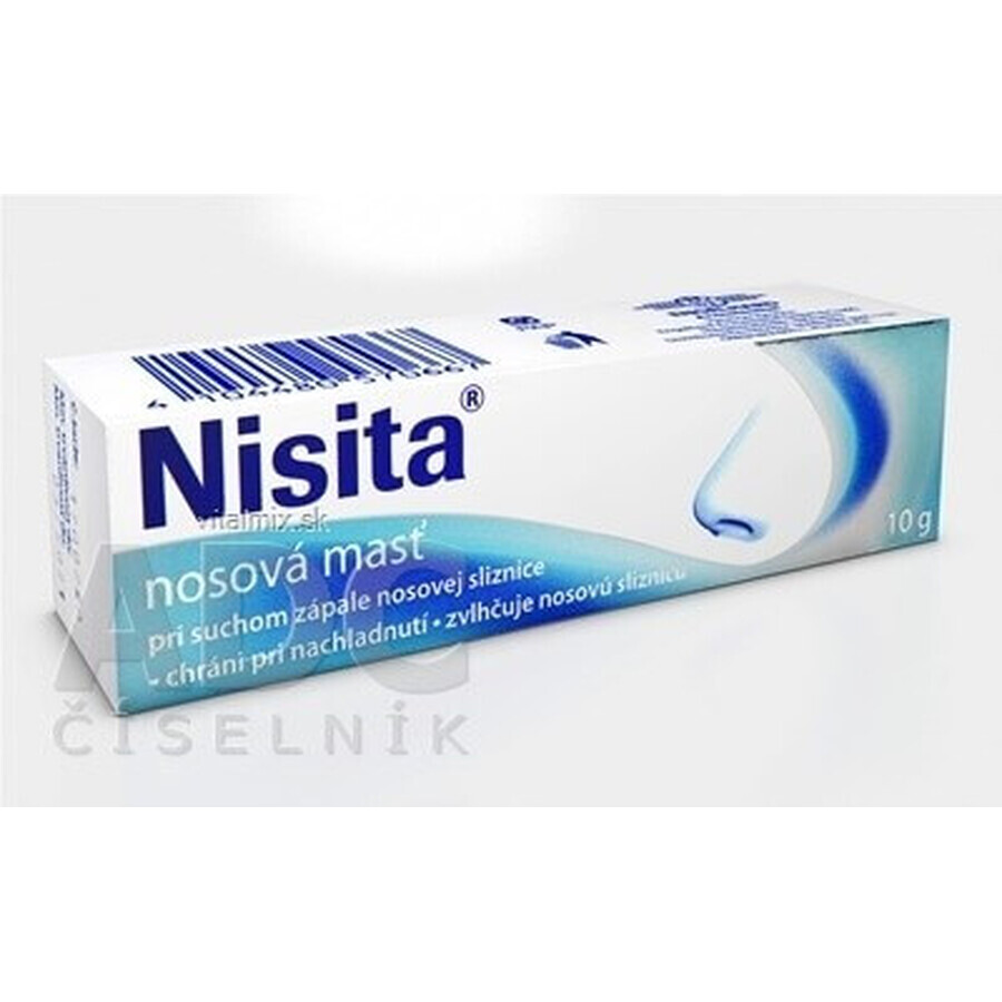 Nisita pommade nasale 1×10 g, pommade nasale