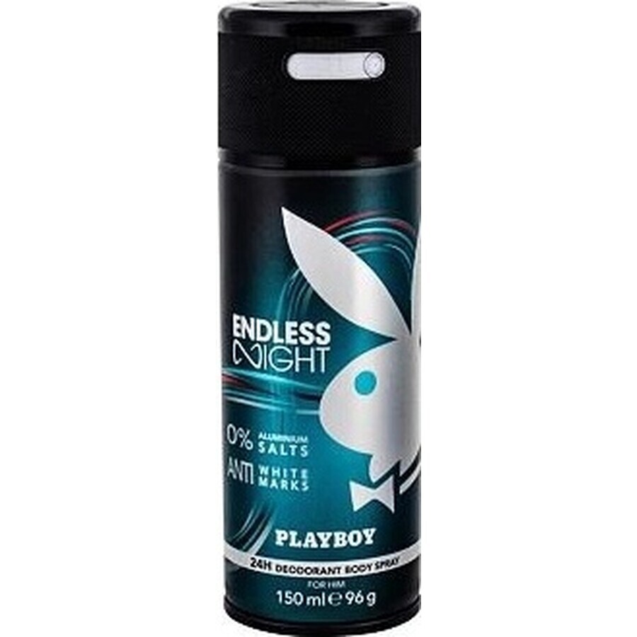 Playboy Endless Night Voor Hem Deo 150ml 1×150ml, deodorant