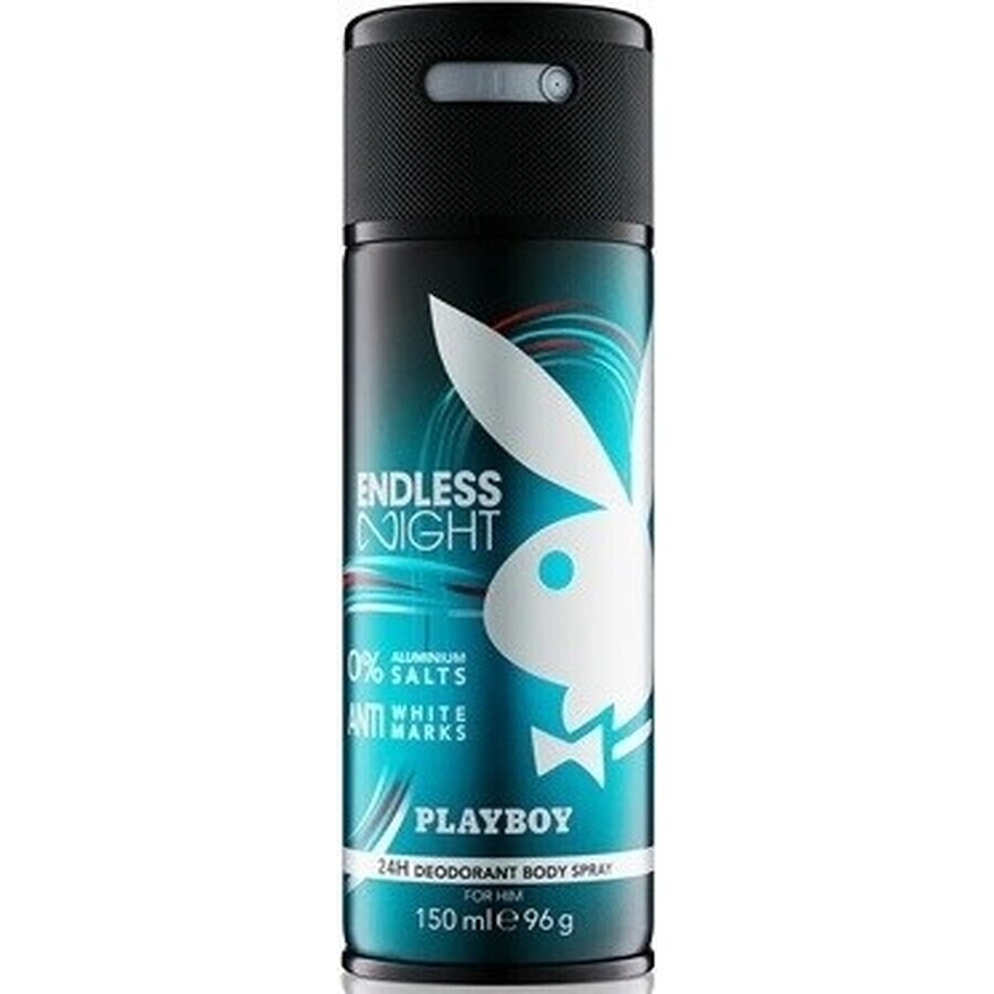 Playboy Endless Night Voor Hem Deo 150ml 1×150ml, deodorant