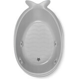 SKIP HOP Bath tub with ergonomic pad Moby 3 phases 1×1 pc, gray