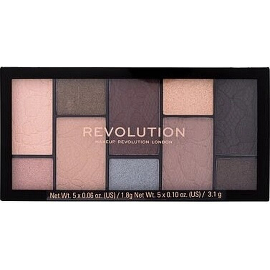 Revolution, Reloaded Dimension Shadow Palette Impulse Smoked, palette d'ombres à paupières 1×24,50 g , palette d'ombres à paupières