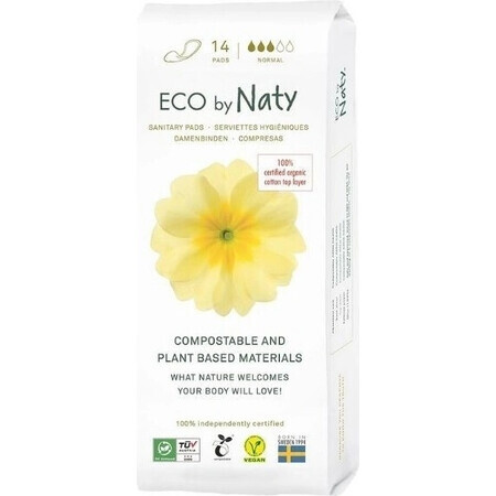 Eco by Naty Night Tampons pour femmes 1×10 pcs, tampons pour femmes