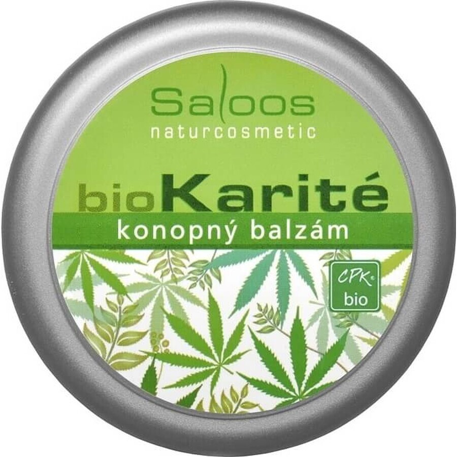 Beurre de karité Saloos, beurre de karité KONOPE 1×50 ml pour les peaux délicates et sensibles