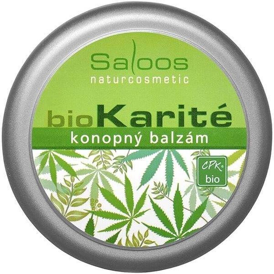 Beurre de karité Saloos, beurre de karité KONOPE 1×50 ml pour les peaux délicates et sensibles