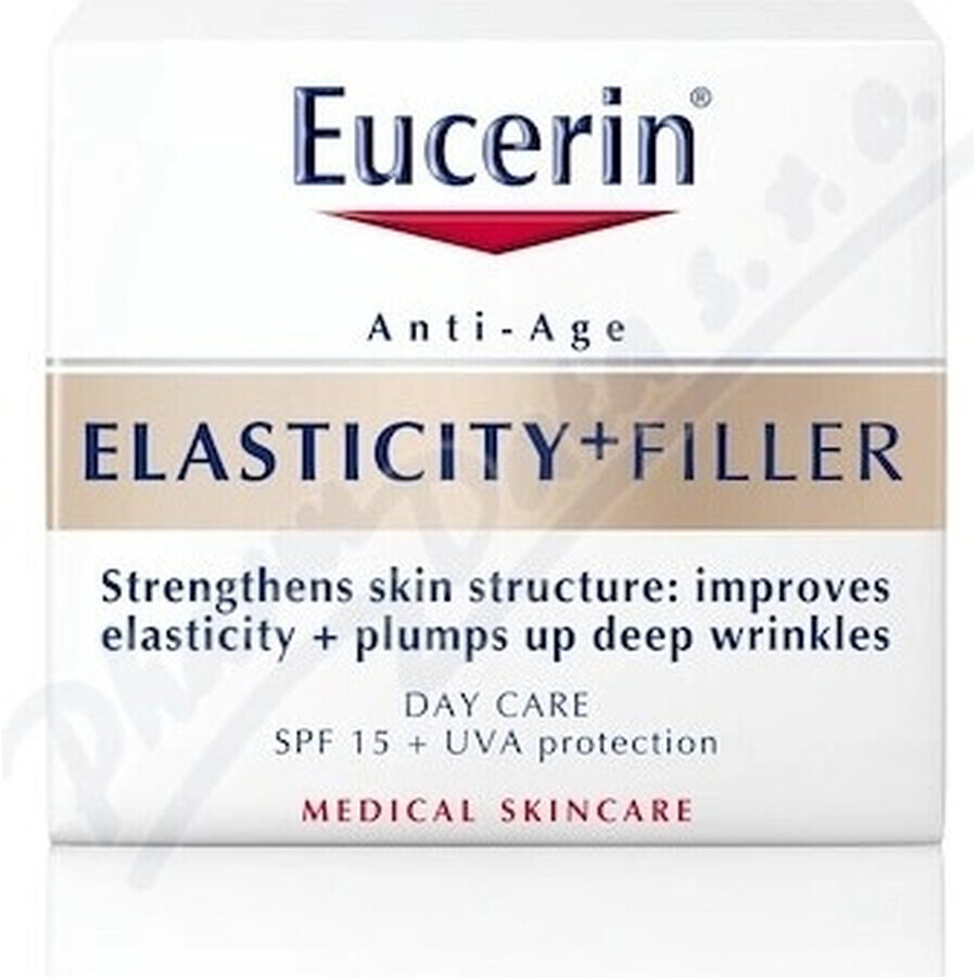 Eucerin HYALURON-FILLER+ELASTICITY day cream 1×50 ml, fills deep wrinkles