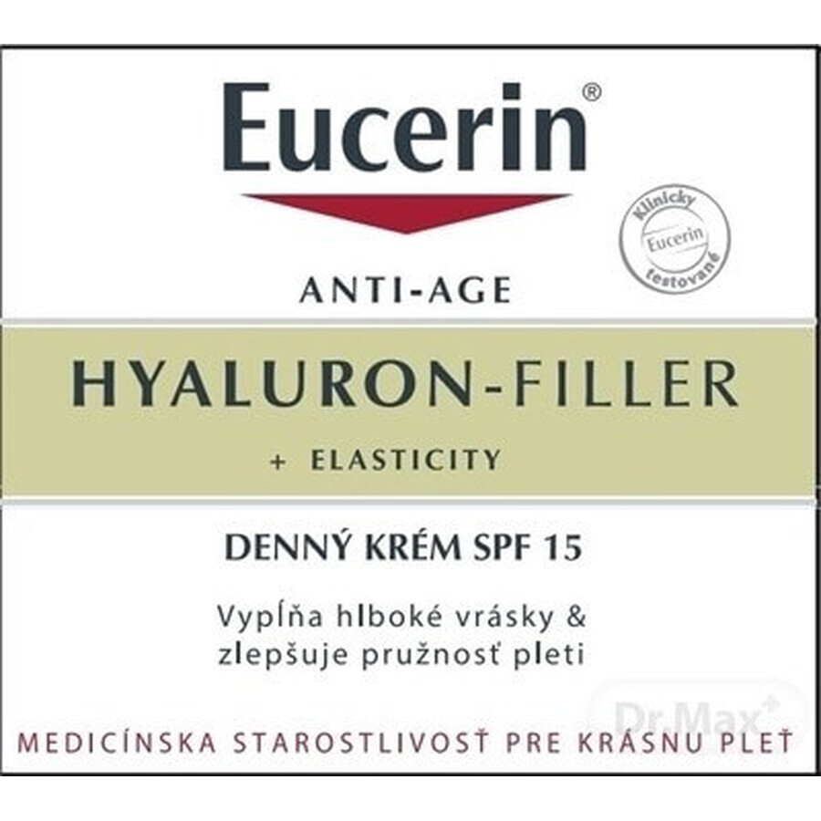 Eucerin HYALURON-FILLER+ELASTICITY day cream 1×50 ml, fills deep wrinkles