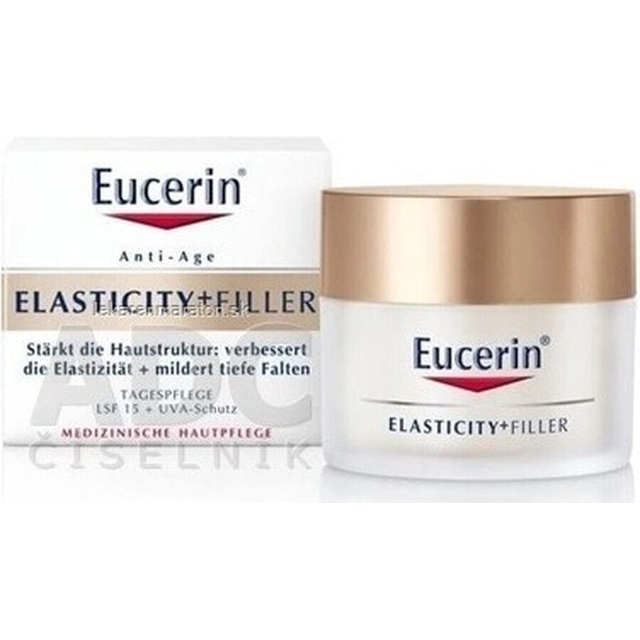 Eucerin HYALURON-FILLER+ELASTICITY day cream 1×50 ml, fills deep wrinkles