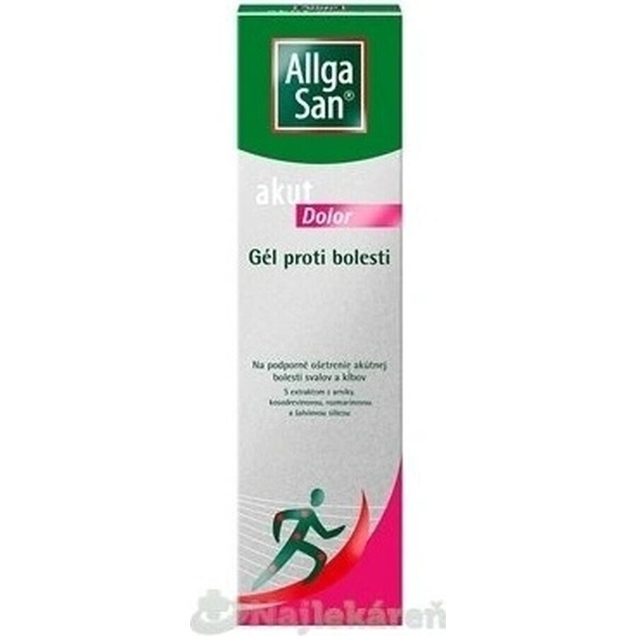 ALLGA SAN akut akut Gel Analgésico 1×100 ml, gel analgésico