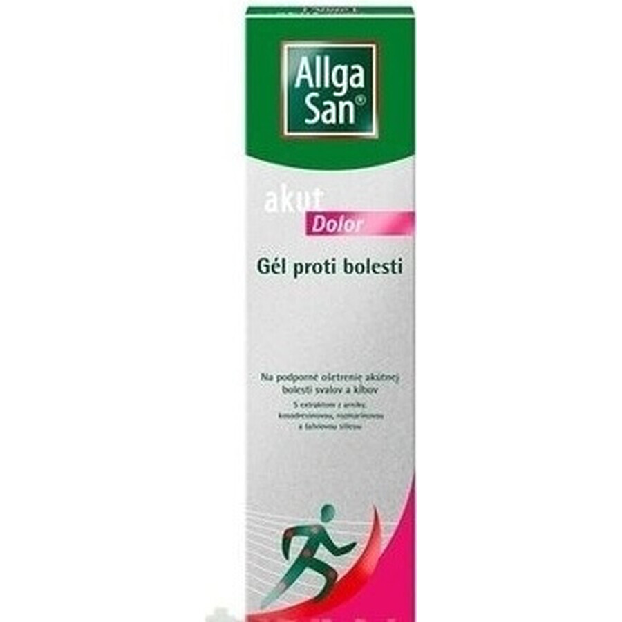 ALLGA SAN akut akut Gel Analgésico 1×100 ml, gel analgésico