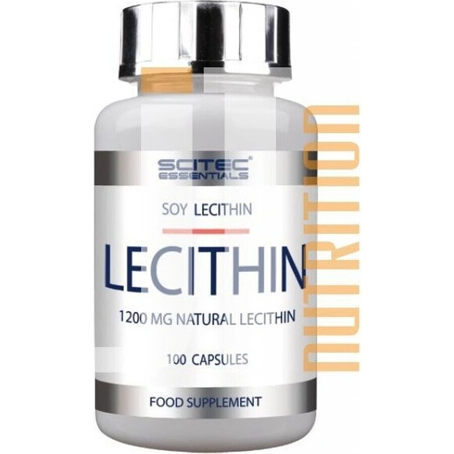 Scitec Nutrition Lécithine 1×100 cps, complément alimentaire