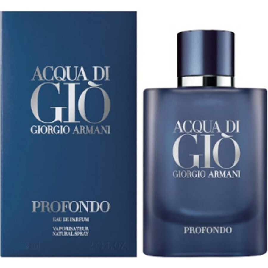 Armani Acqua Digio Profondo Edp 125ml 1×125 ml 1×125 ml, eau de parfum