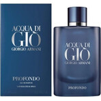 Armani Acqua Digio Profondo Edp 125ml 1×125 ml 1×125 ml, eau de parfum