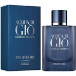 Armani Acqua Digio Profondo Edp 125ml 1×125 ml 1×125 ml, eau de parfum