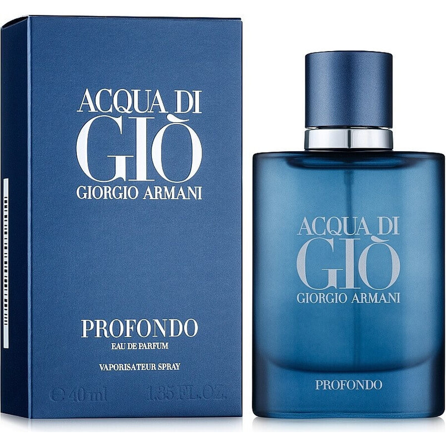 Armani Acqua Digio Profondo Edp 125ml 1×125 ml 1×125 ml, eau de parfum