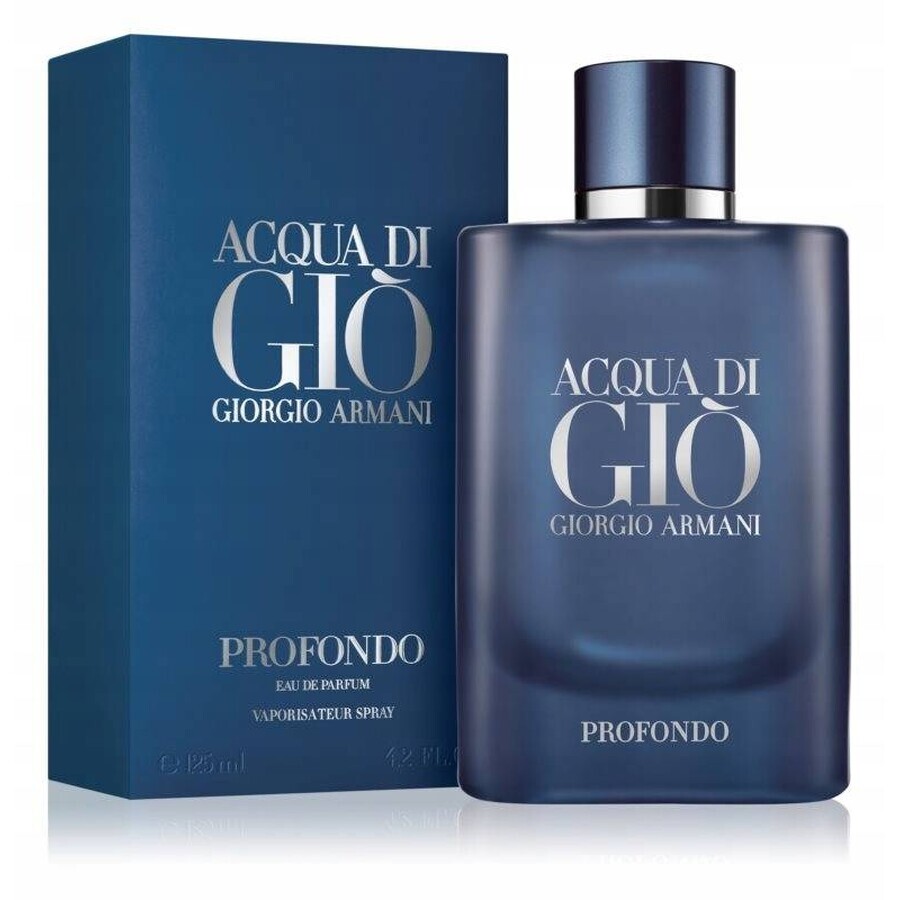 Armani Acqua Digio Profondo Edp 125ml 1×125 ml 1×125 ml, eau de parfum