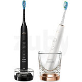 Philips Sonicare 9000 DiamondClean HX9914/57 1+1 2 x 2 brosses à dents électriques soniques 1×2, brosse à dents sonique