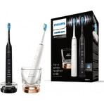 Philips Sonicare 9000 DiamondClean HX9914/57 1+1 2 x 2 piezas cepillos dentales eléctricos sónicos 1×2, cepillo dental sónico