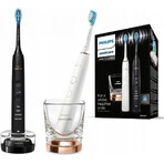 Philips Sonicare 9000 DiamondClean HX9914/57 1+1 2 x 2 piezas cepillos dentales eléctricos sónicos 1×2, cepillo dental sónico