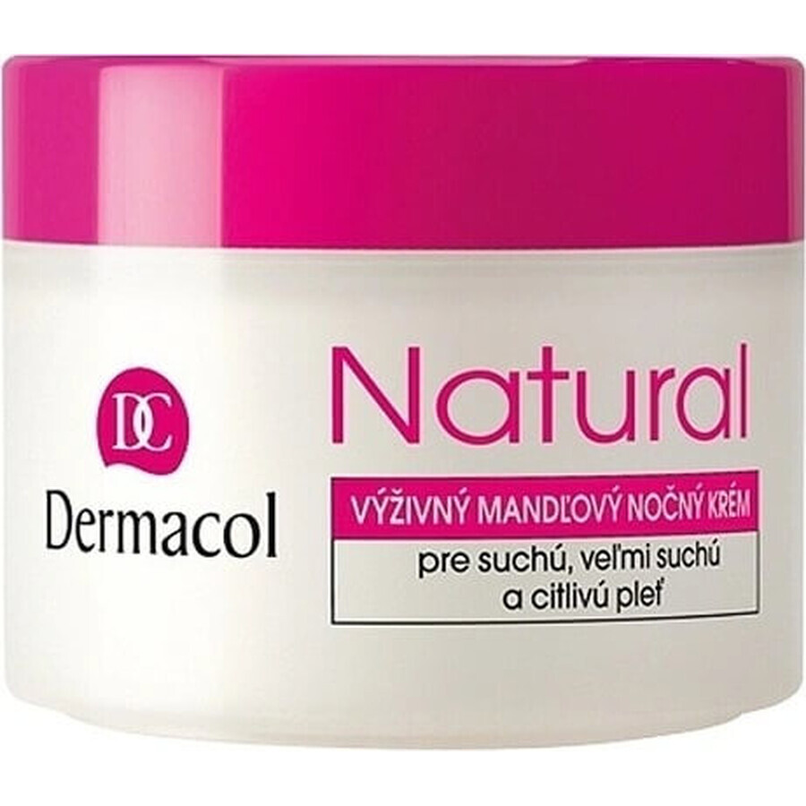 DERMACOL NATURAL Crème de nuit à l'amande 1×50 ml, crème de nuit