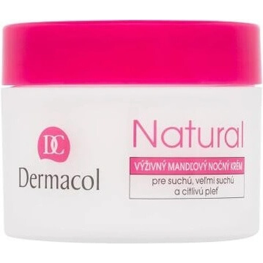 DERMACOL NATURAL Crème de nuit à l'amande 1×50 ml, crème de nuit