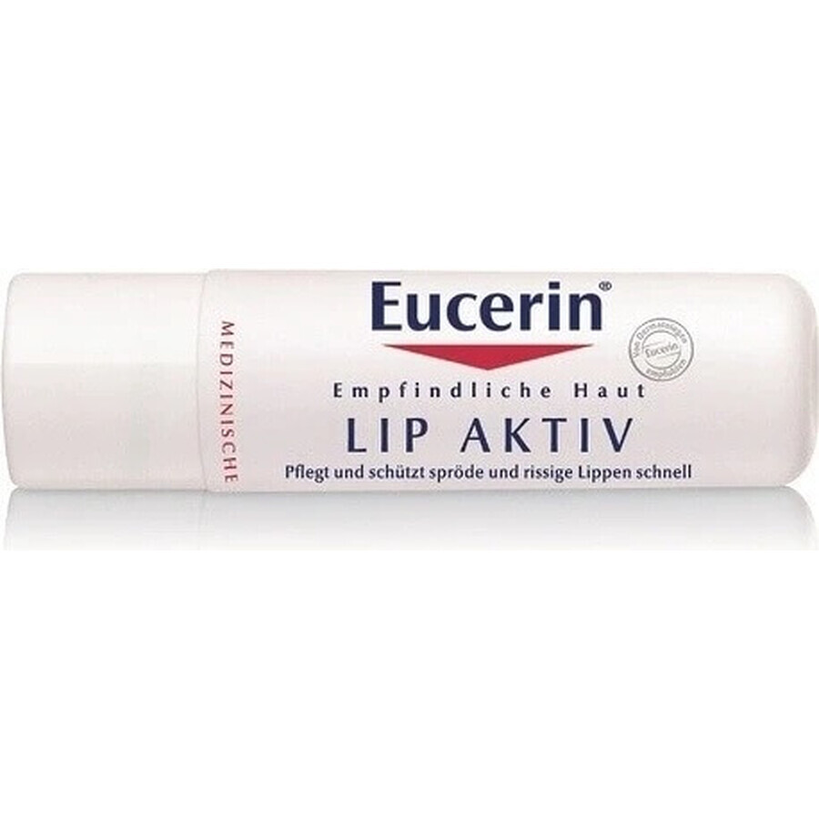 Eucerin LIP AKTIV lip stick 1×4.8 g, înmoaie buzele