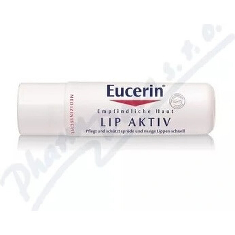 Eucerin LIP AKTIV lip stick 1×4.8 g, înmoaie buzele