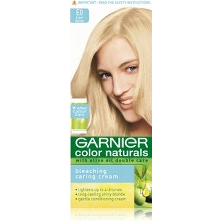 Garnier Color Naturals coloration permanente E0 Super Blonde 1×1 pièce, coloration cheveux