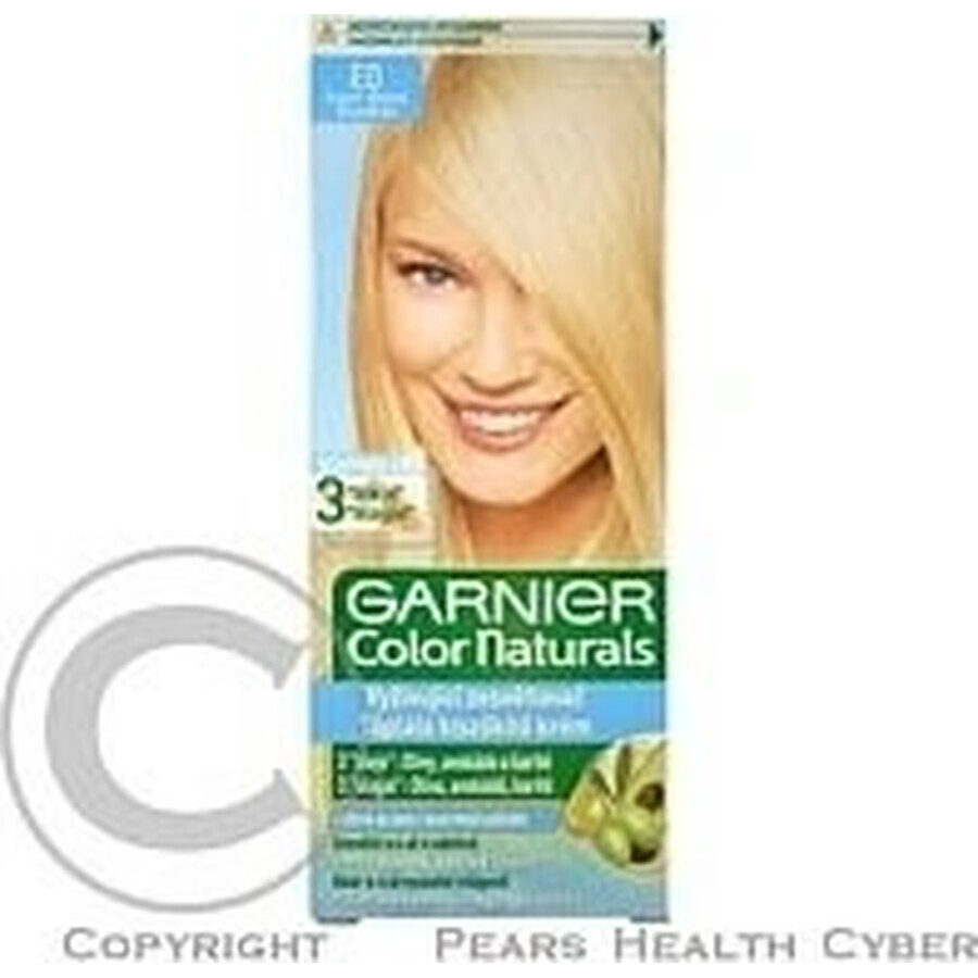 Garnier Color Naturals coloration permanente E0 Super Blonde 1×1 pièce, coloration cheveux