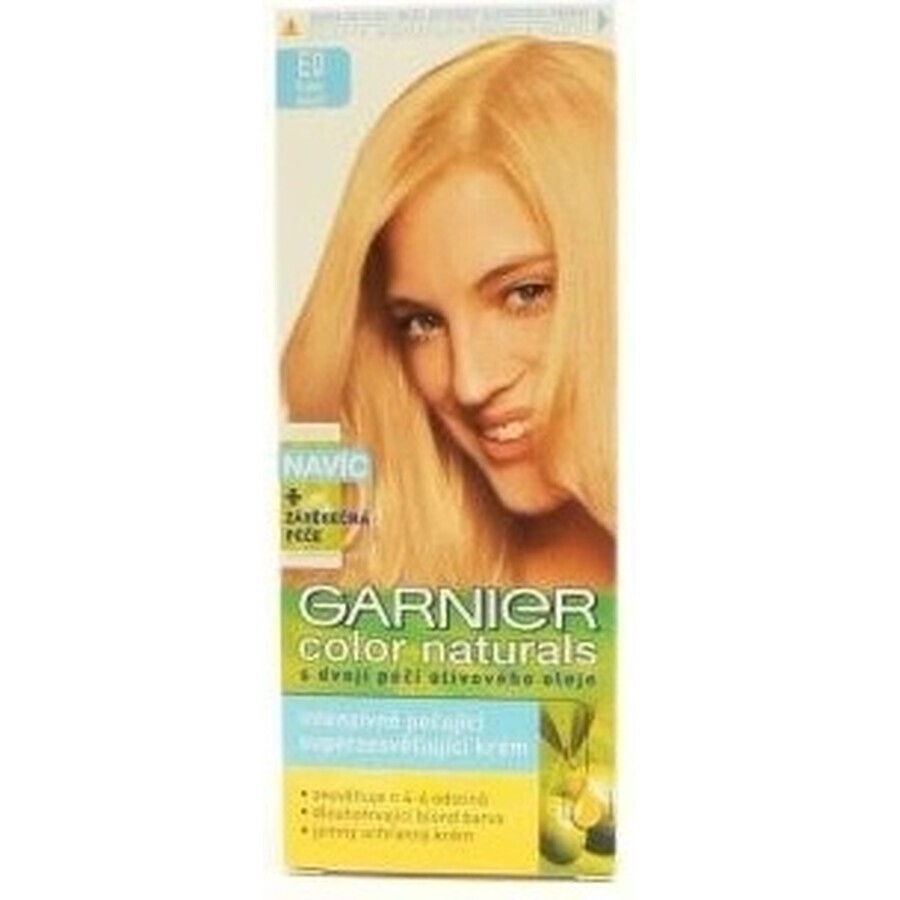 Garnier Color Naturals coloration permanente E0 Super Blonde 1×1 pièce, coloration cheveux