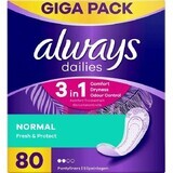 Always Intimates 80pcs Normal 1×80 pcs, sous-vêtements