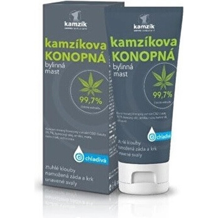 Cemio Kamzik's cooling hemp ointment 1×200ml, pommade de chanvre