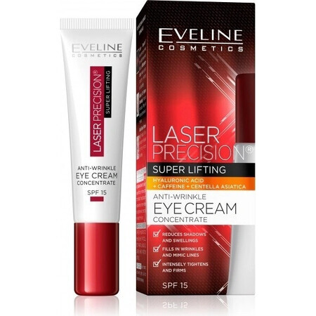 EVELINE Laser Precision Crema Contorno de Ojos 15ml 1×15 ml, crema