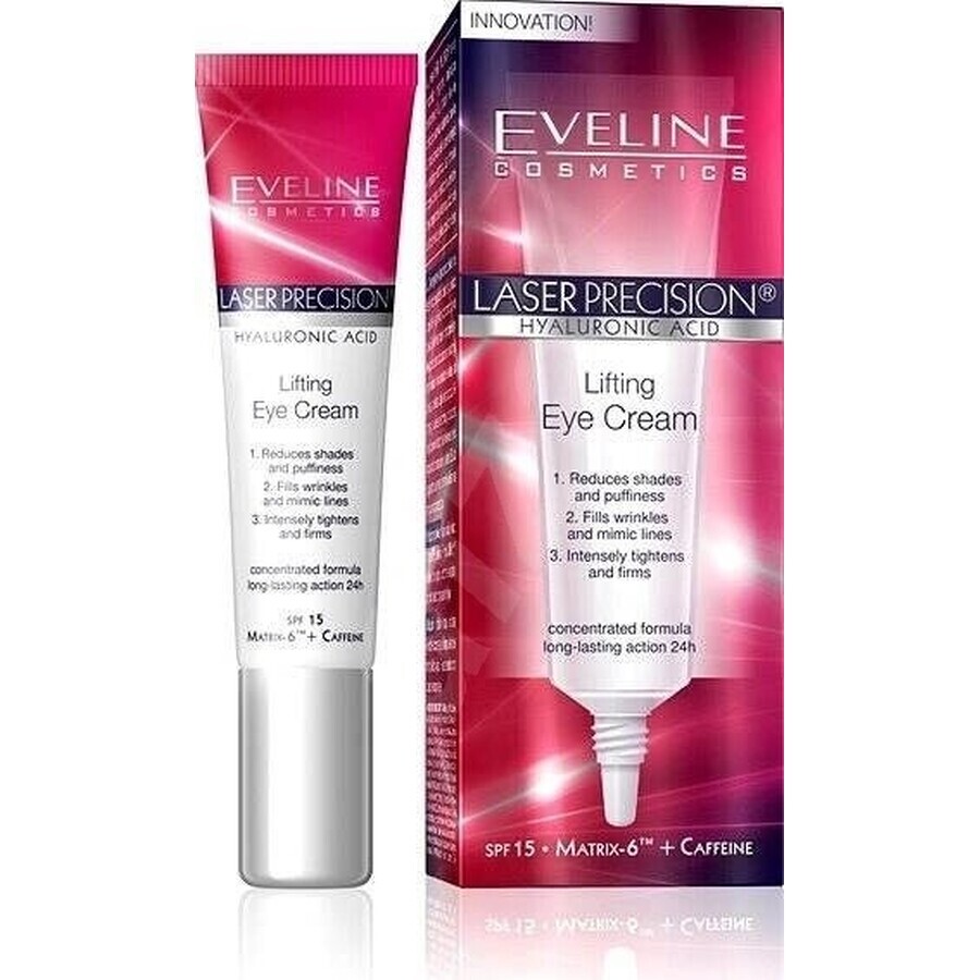 EVELINE Laser Precision Crema Contorno de Ojos 15ml 1×15 ml, crema