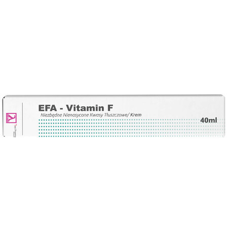 EFA Vitamin F, Crème à la vitamine F, 40 ml