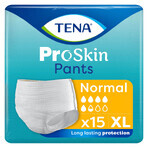 Tena Pants ProSkin, slip absorbant, taille XL, 120-160 cm, Normal, 15 pièces