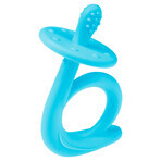 AKUKU, anneau de dentition en silicone, escargot bleu, A0114, dès la naissance, 1 pc