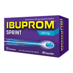 Ibuprom Sprint 200 mg, 40 gélules