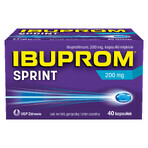 Ibuprom Sprint 200 mg, 40 gélules