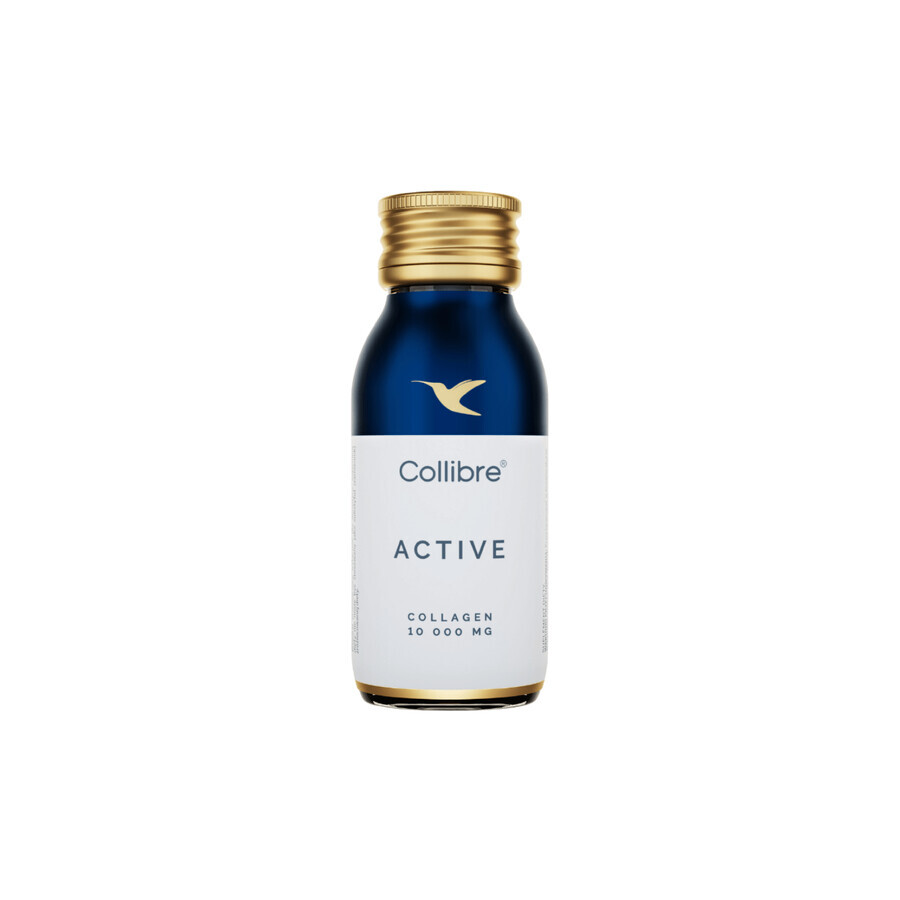 Collibre Active Shot, collagène 10000 mg, 60 ml x 15 unités