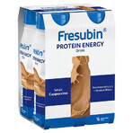 Fresubin Protein Energy Drink, boisson nutritionnelle, saveur cappuccino, 4 x 200 ml