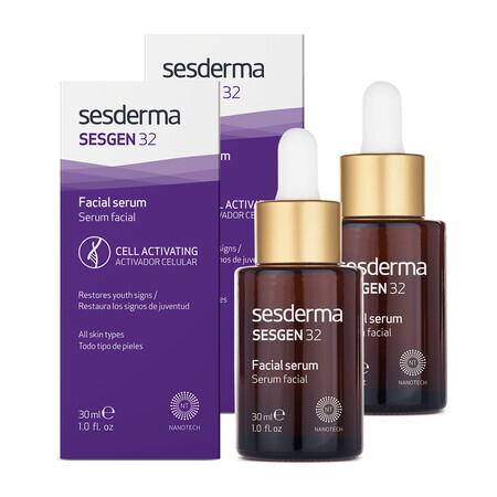 Kit Sesderma, Sesgen 32, sérum activateur de cellules, 2 x 30 ml pour 1 penny