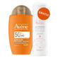 Av&#232;ne Ultra Fluide Perfecteur, protection solaire, peaux sensibles, SPF 50+, 50 ml + eau thermale, 50 ml gratuit