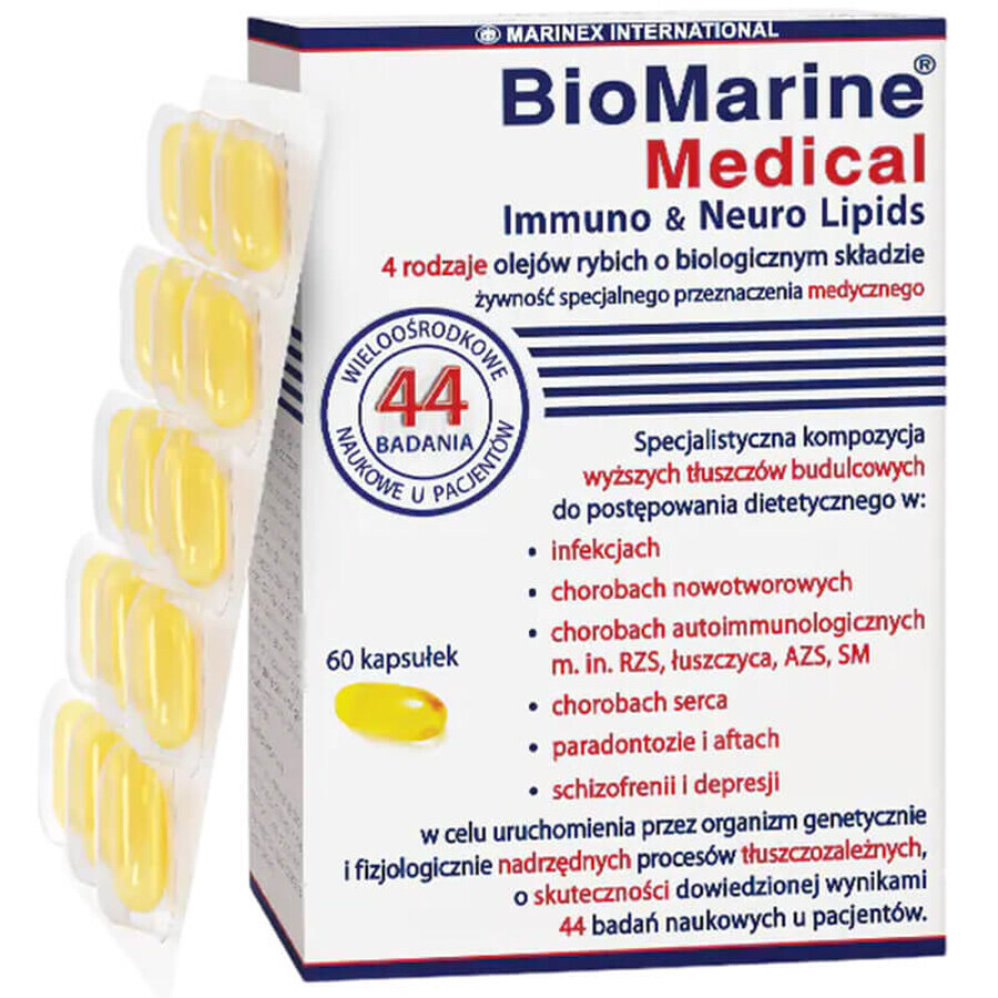 Biomarine Medical Immuno & Neuro Lipids, 60 gélules