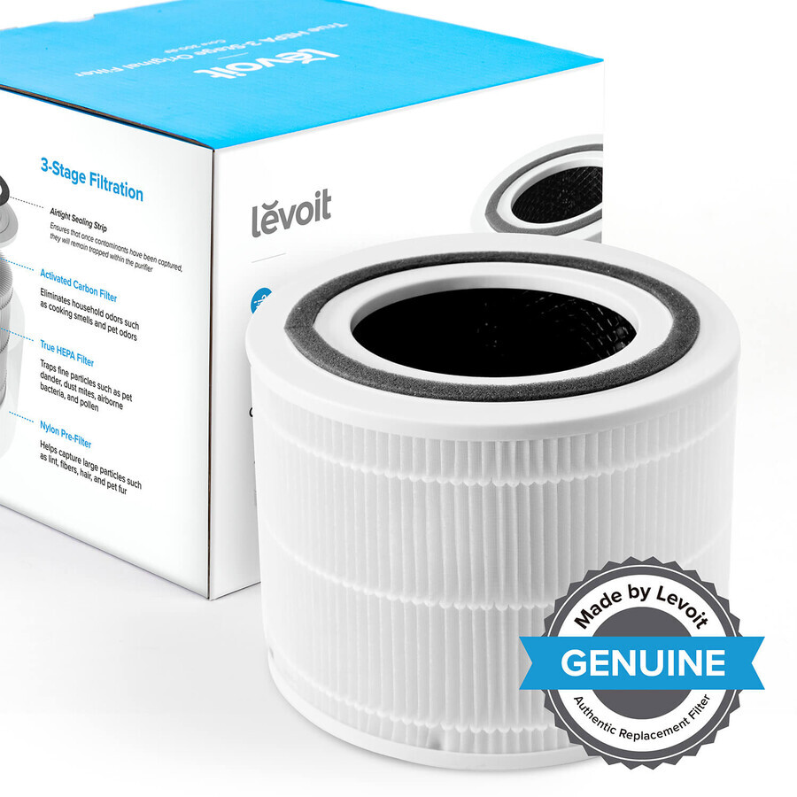 Levoit, filtro hepa para purificador de aire Core 300 y 300S, 1 ud.