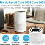 Levoit, filtro hepa para purificador de aire Core 300 y 300S, 1 ud.