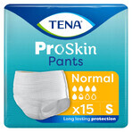 Tena Pants ProSkin, slip absorbant, taille S, 65-85 cm, Normal, 15 pièces